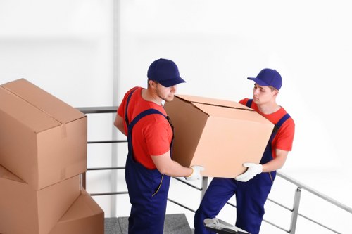 Image showing analytics data and performance monitoring for a removals website