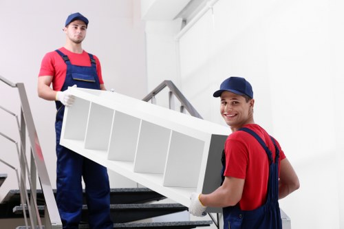 Removal team planning a Chelsea house move near period properties