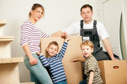 Office relocation team preparing a Chelsea business move