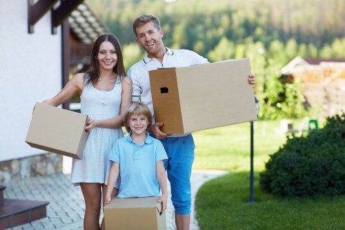 Removals van service for Chelsea homes and flats