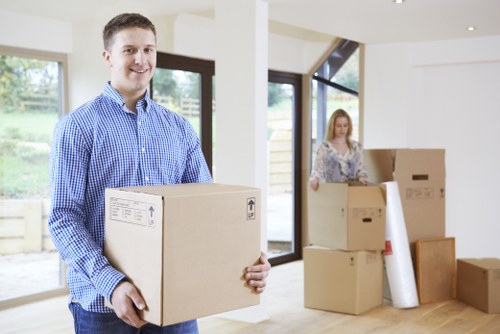 Careful handling of household items during a Chelsea removals job
