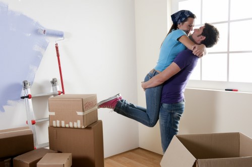 Movers handling a residential move in Chelsea