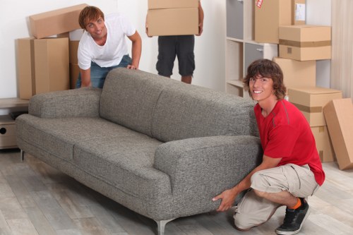 Packing and loading service for a Chelsea move