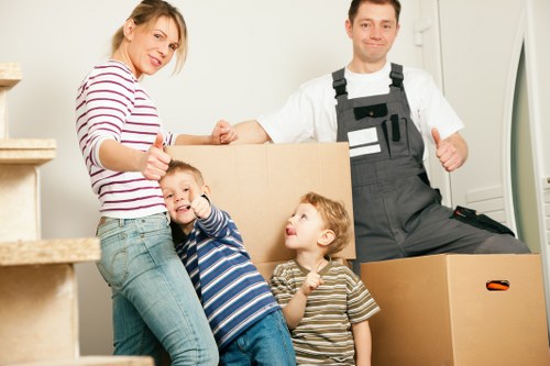 Local removals team planning access and parking for a Chelsea property move